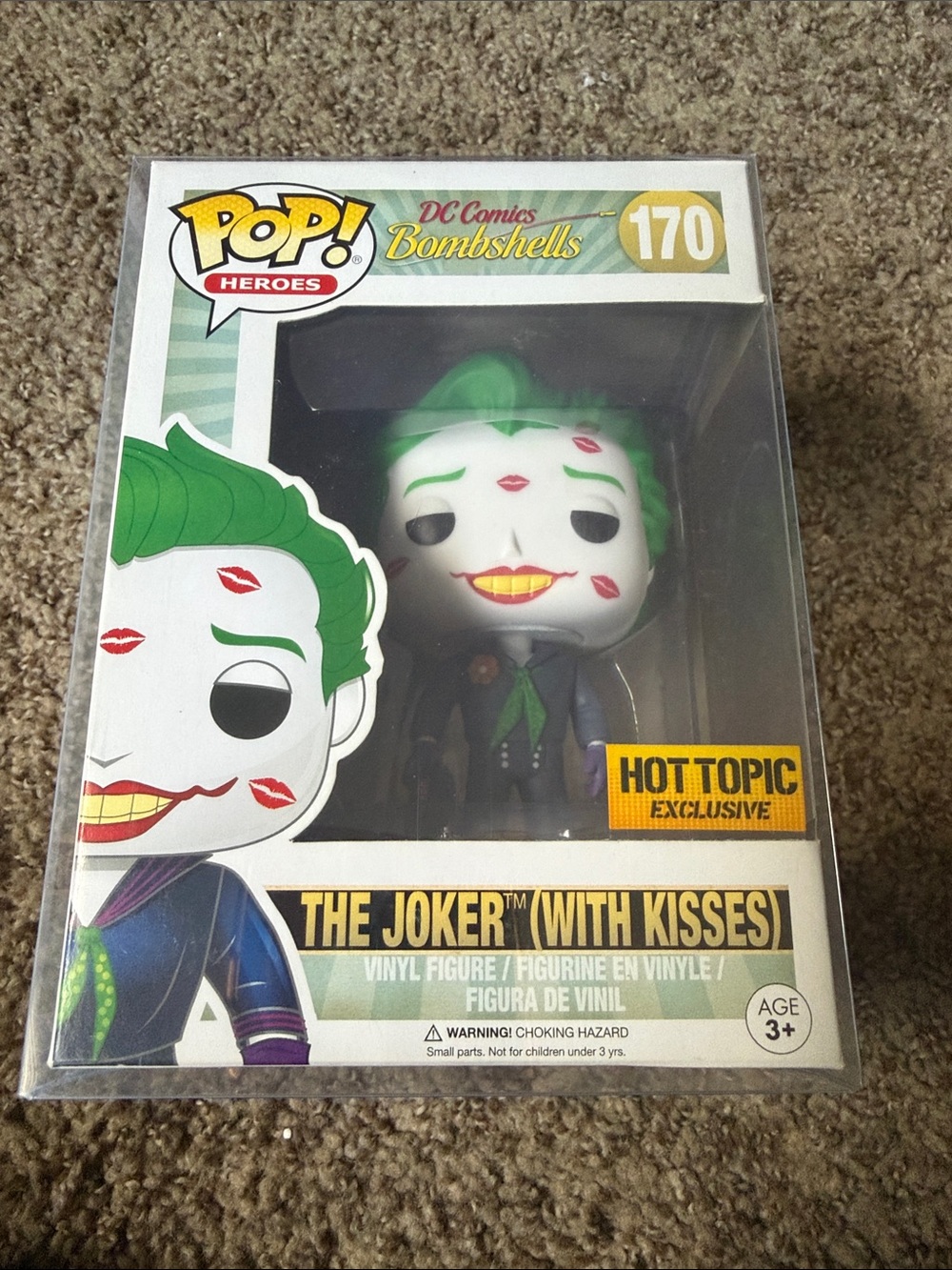 Funko Pop! The Joker (With Kisses) - hot topic exclusive